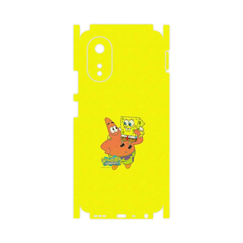 برچسب پوششی ماهوت مدل SpongeBob SquarePants-FullSkin مناسب برای گوشی موبایل اپو A38