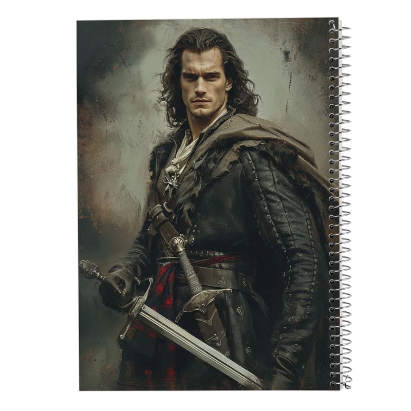 دفتر مشق 50 برگ مدوپد مدل بازی تاج و تخت GOT کد DF14335