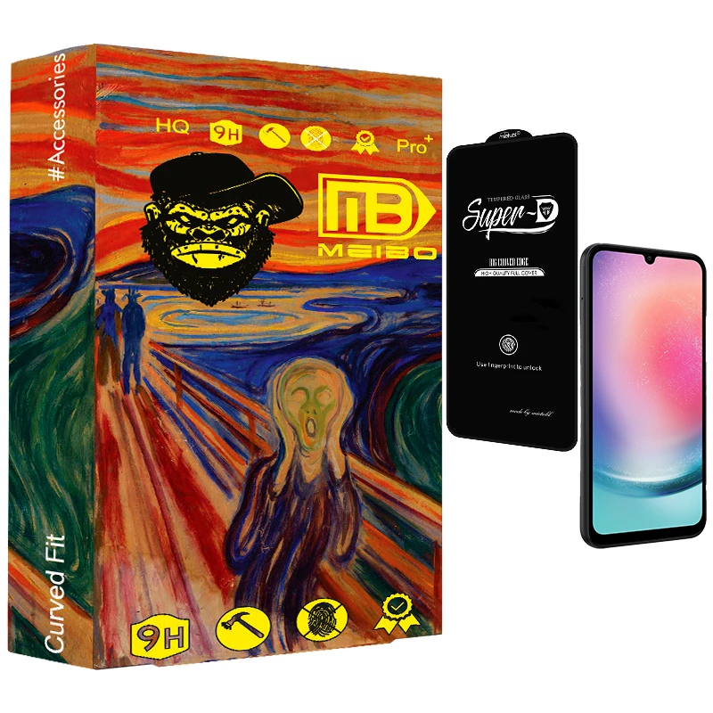 محافظ صفحه نمایش میبو مدل SuperD Crystal مناسب برای گوشی موبایل سامسونگ Galaxy a24 / a25 / m34