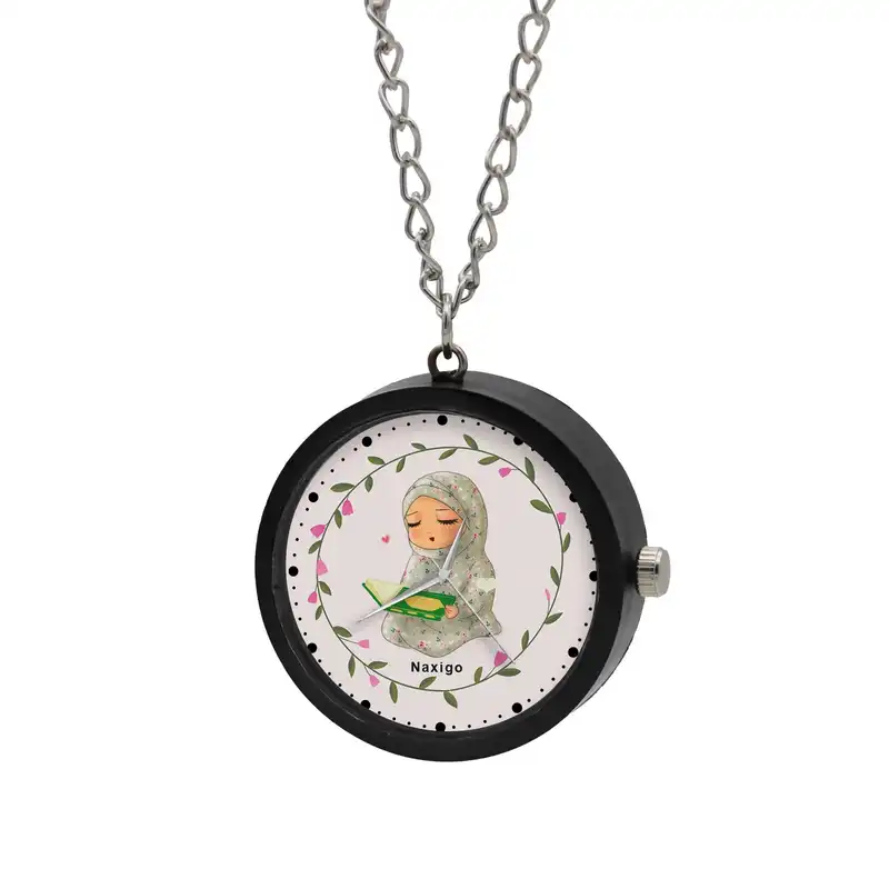 ساعت گردنبندی عقربه ای ناکسیگو مدل جشن تکلیف کد NF12638