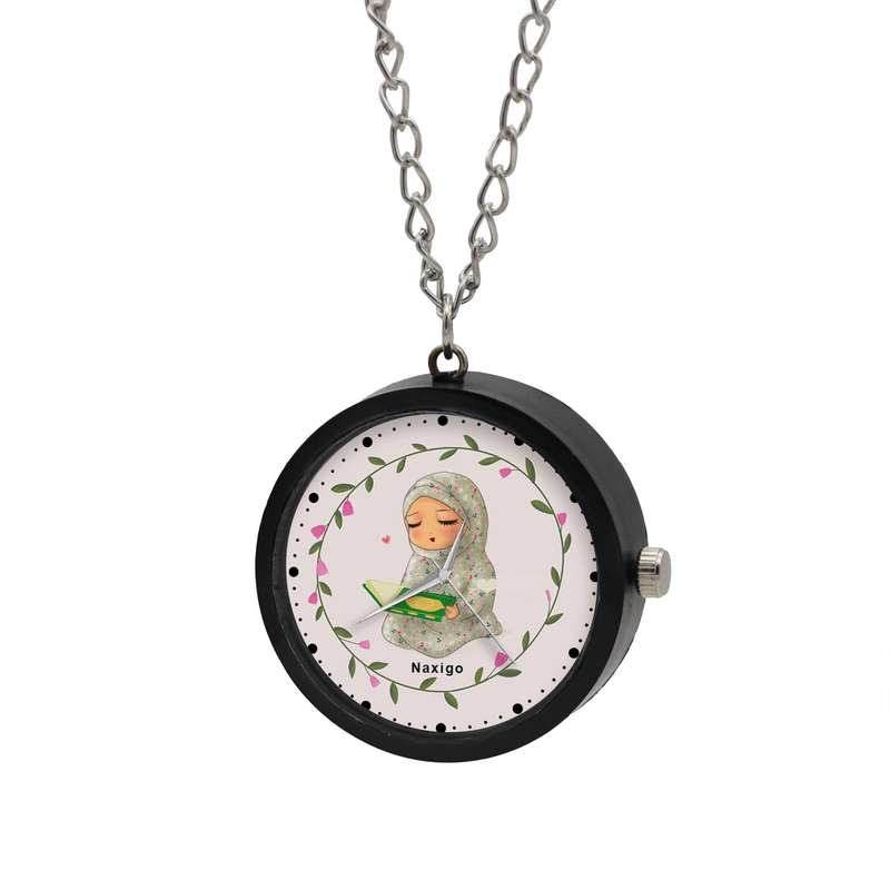 ساعت گردنبندی عقربه ای ناکسیگو مدل جشن تکلیف کد NF12638 ساعت گردنبندی عقربه ای ناکسیگو مدل جشن تکلیف کد NF12638