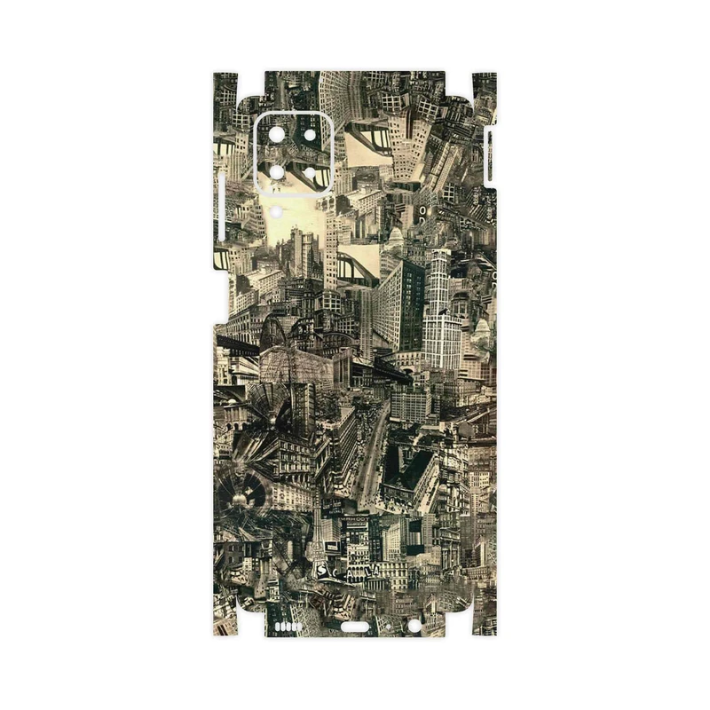برچسب پوششی ماهوت مدل Collage of Skyscraper-FullSkin مناسب برای گوشی موبایل سامسونگ Galaxy M12