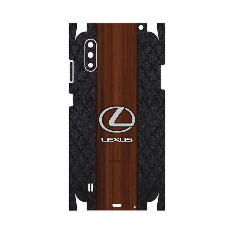 برچسب پوششی ماهوت مدل Lexus-FullSkin مناسب برای گوشی موبایل سامسونگ  Galaxy A01