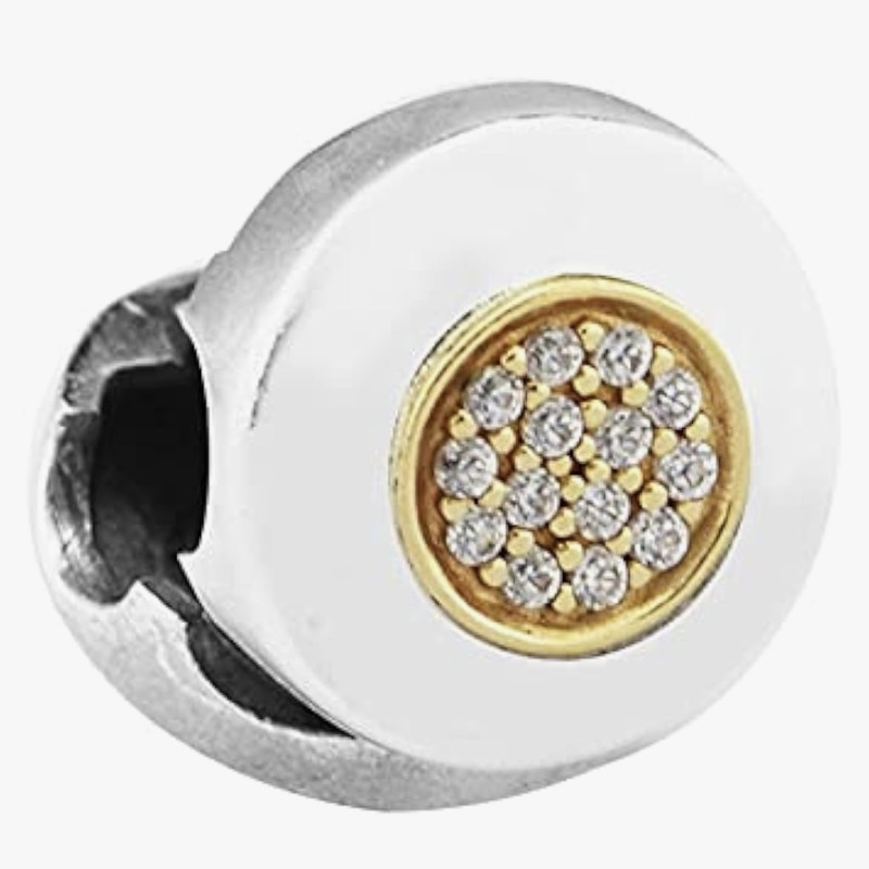 آویز گردنبند نقره زنانه پاندورا مدل Barrel clip 65283