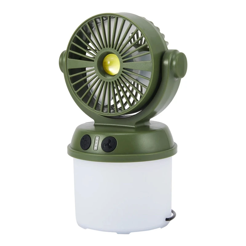 چراغ فانوسی شارژی مدل پنکه دار کد CH-F803