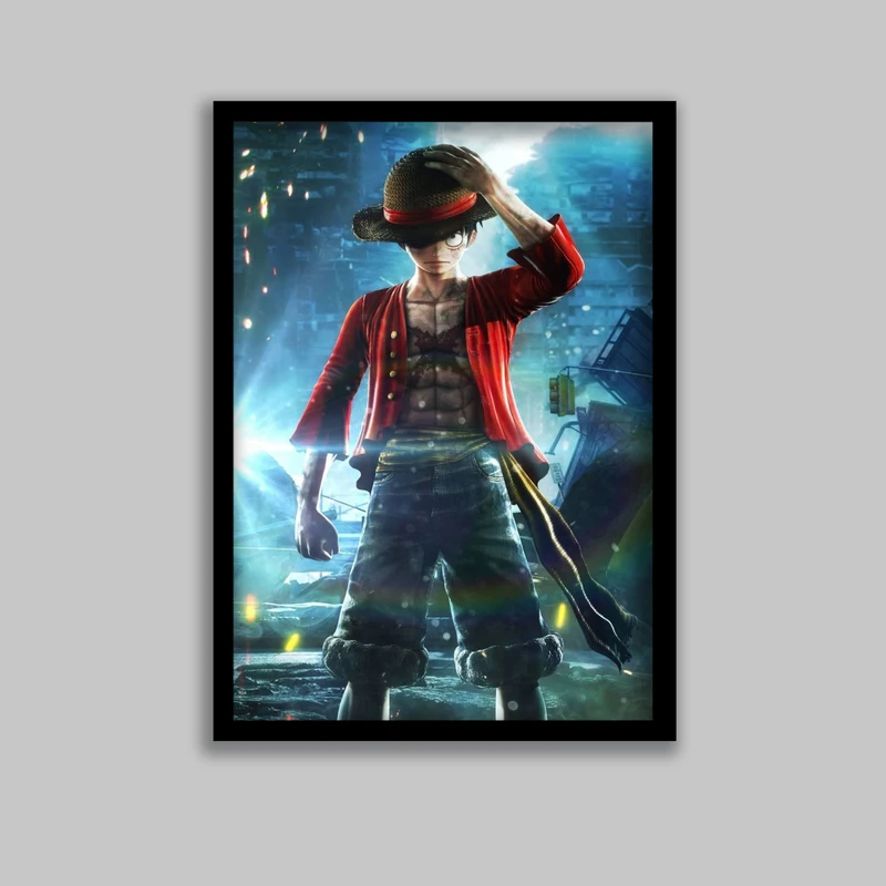 تابلو مدل انیمه وان پیس One Piece کد LA-G10507-2