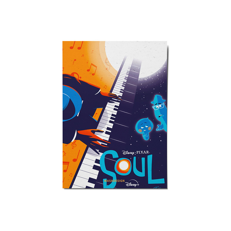 کارت پستال ماسا دیزاین مدل  disney soul stkv0528 