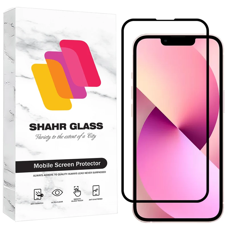 محافظ صفحه نمایش شهر گلس مدل CRCS مناسب برای گوشی موبایل اپل iPhone 13 Pro / iPhone 13 / iPhone 14