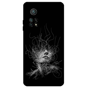 Megafone Face Sketch 7423 Cover For Xiaomi Mi 10T / 10T Pro