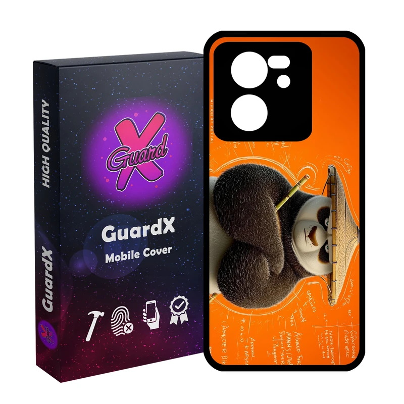 کاور گارد ایکس طرح پاندا کونگفو کار مدل 10841 مناسب برای گوشی موبایل شیائومی 13T/13T Pro/Redmi K60 Ultra