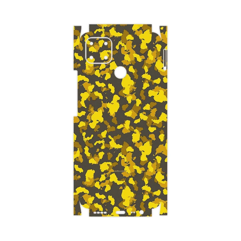برچسب پوششی ماهوت مدل Yellow Infantry Army-FullSkin مناسب برای گوشی موبایل ریلمی C25s