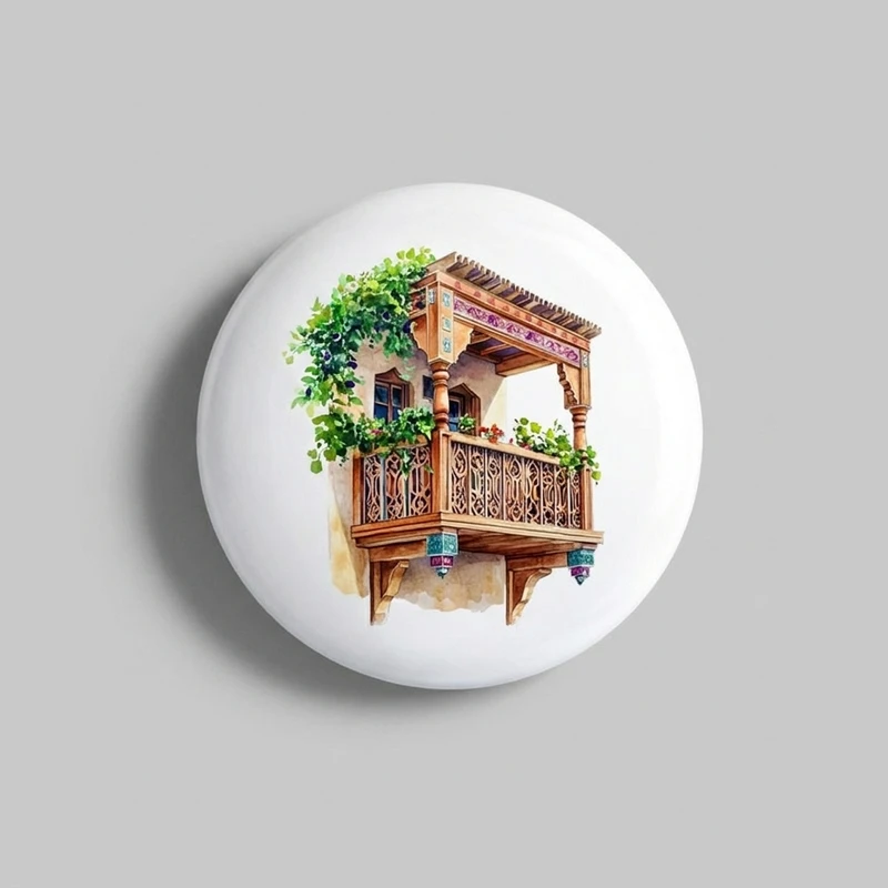 پیکسل مدل ایوان و گل  کد DP030