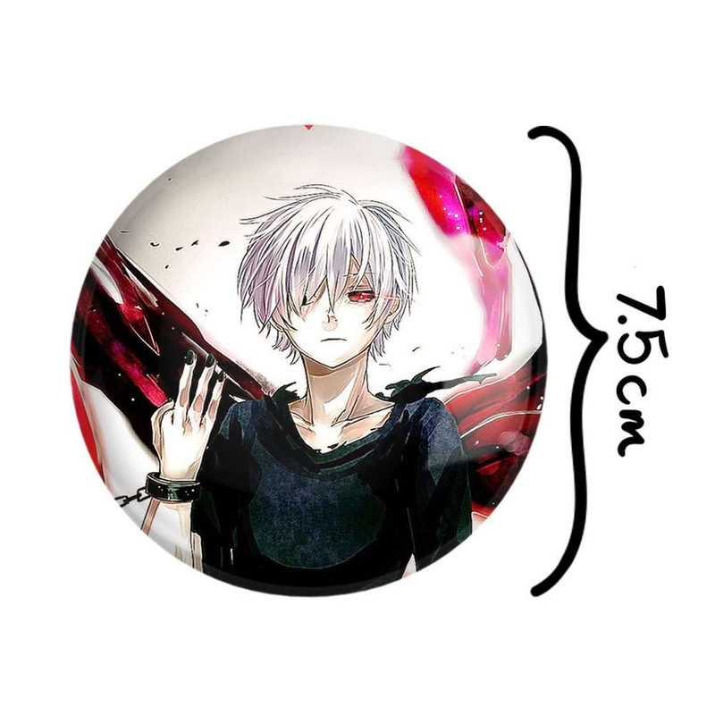 آینه جیبی خندالو طرح انیمه توکیو غول کد 4905