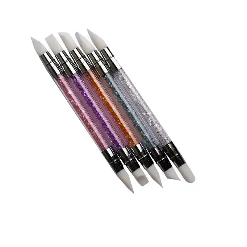 قلم موی طراحی ناخن مدل 01 مجموعه 5 عددی