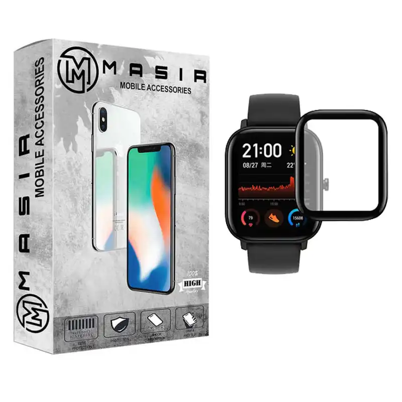 محافظ صفحه نمایش نانو مسیر مدل WTCH-M مناسب برای ساعت هوشمند امیزفیت GTS 2