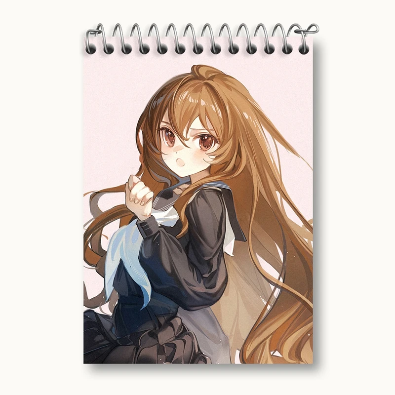 دفتر یادداشت 50 برگ خندالو مدل تایگا انیمه تورادورا کد 32477