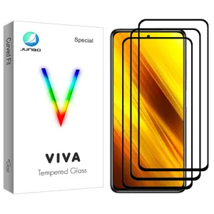 Junbo Viva Glass Ceramics Screen Protector For Xiaomi Xiami Redmi Poco X3 Pack Of 3