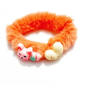 کش مو زنانه مدل خز پیکسل دار کد 026