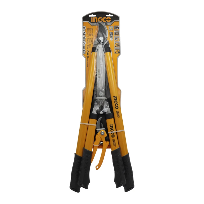 ابزار باغبانی اینکو مدل YPZ-HLT78033 مجموعه 3 عددی 