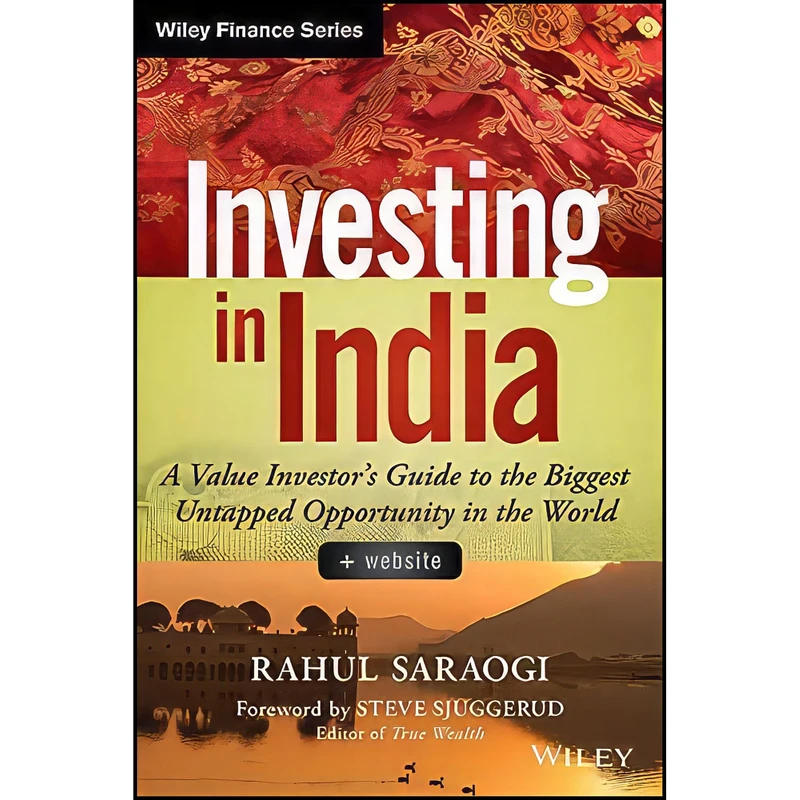 کتاب Investing in India  + Website اثر Rahul Saraogi انتشارات Wiley
