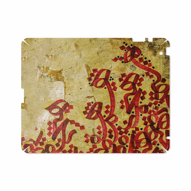 برچسب پوششی ماهوت مدل Nastaliq-5 مناسب برای تبلت اپل iPad 2 2011 A1397