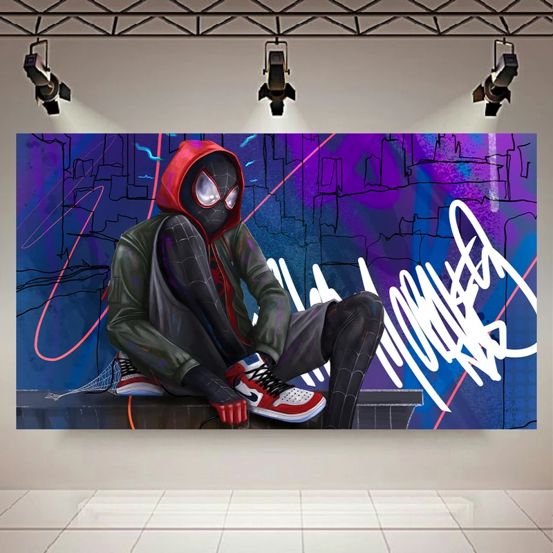 پوستر طرح مردعنکبوتی مدل Art کد AR11830