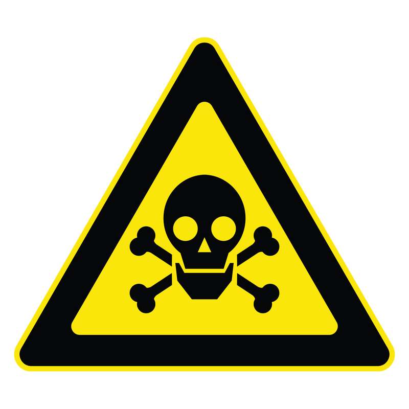 برچسب ایمنی پویا مارکت مدل خطر مرگ کد 1457