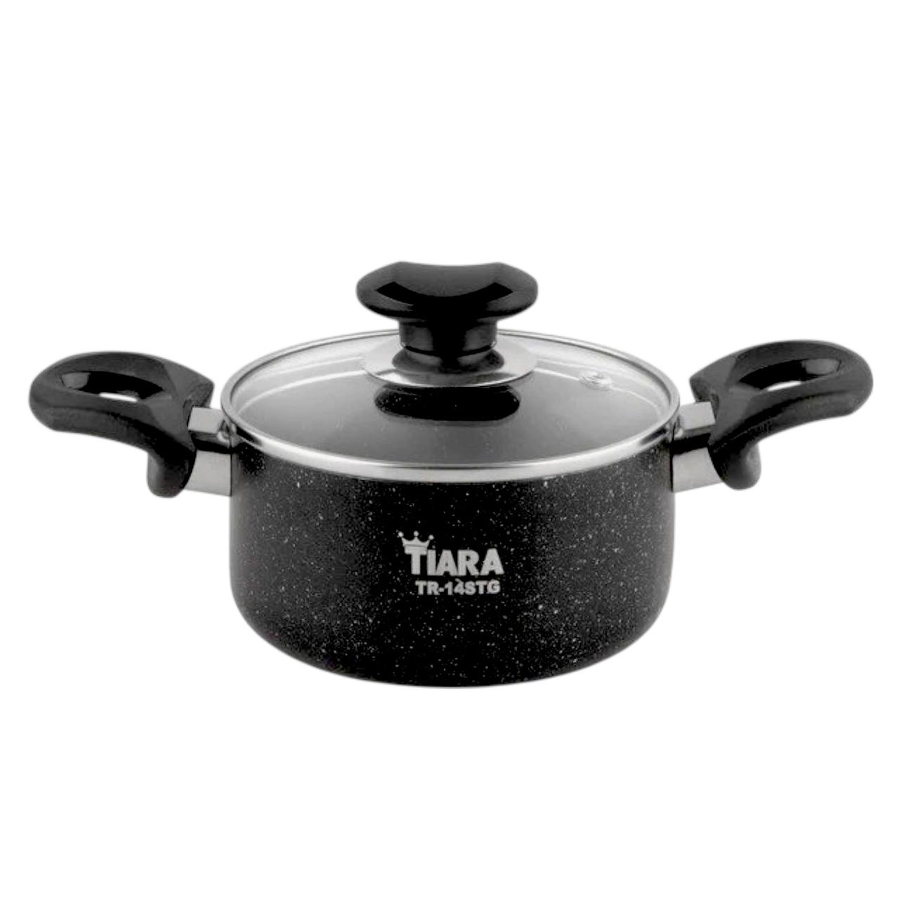 قابلمه گرانیت تیارا مدل ساده سایز 12