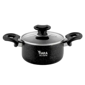 قابلمه گرانیت تیارا مدل ساده سایز 12