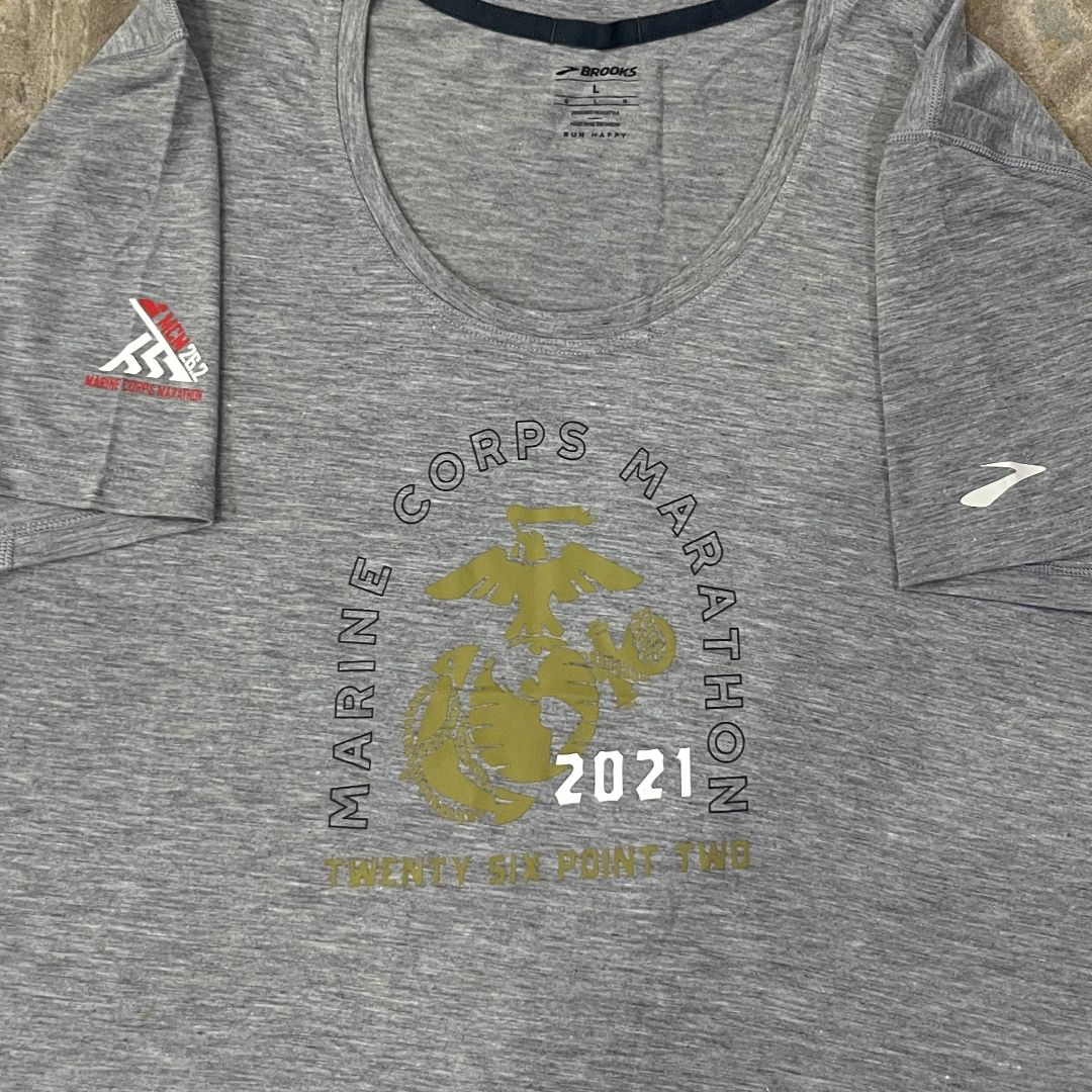 تی شرت آستین کوتاه زنانه بروکس مدل Marathon -  - 3