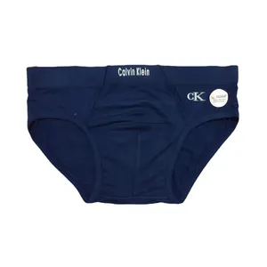 شورت مردانه مدل اسلیپ پنبه لاکرا رنگ سرمه ای