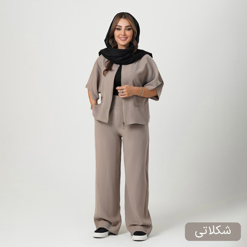 ست شومیز و شلوار زنانه السانا مدل آوانه کد 2698