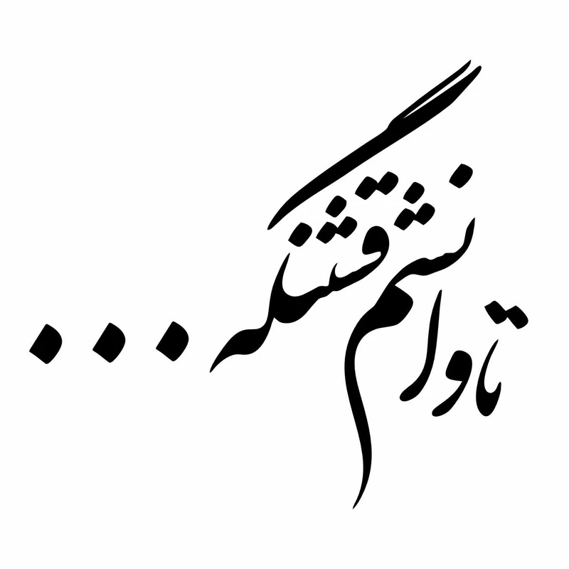 برچسب بدنه خودرو ونگارد طرح Tavanesham کد M1
