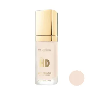 کرم پودر مایع مای میکاپ استوری مدل Ultra HD کد MF01 مناسب برای انواع پوست وزن 40 گرم