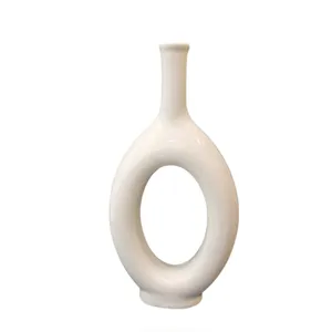 گلدان سرامیکی مدل بیضی