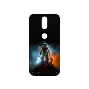 MAHOOT Skyrim Game Series Cover Sticker for Motorola Moto G4