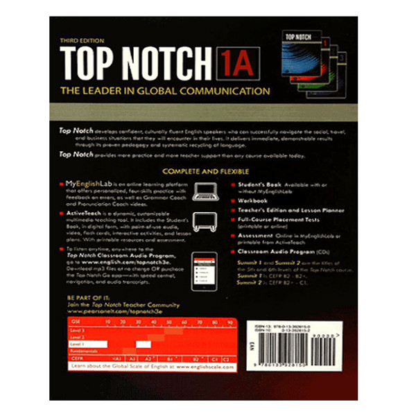 کتاب Top Notch 1 اثر Joan Saslow And Allen Ascher انتشارات الوندپویان دو جلدی کتاب Top Notch 1 اثر Joan Saslow And Allen Ascher انتشارات الوندپویان دو جلدی