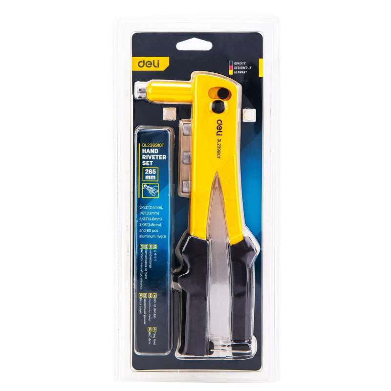 انبر پرچ دلی مدل DL236910T سایز 10.5 اینچ