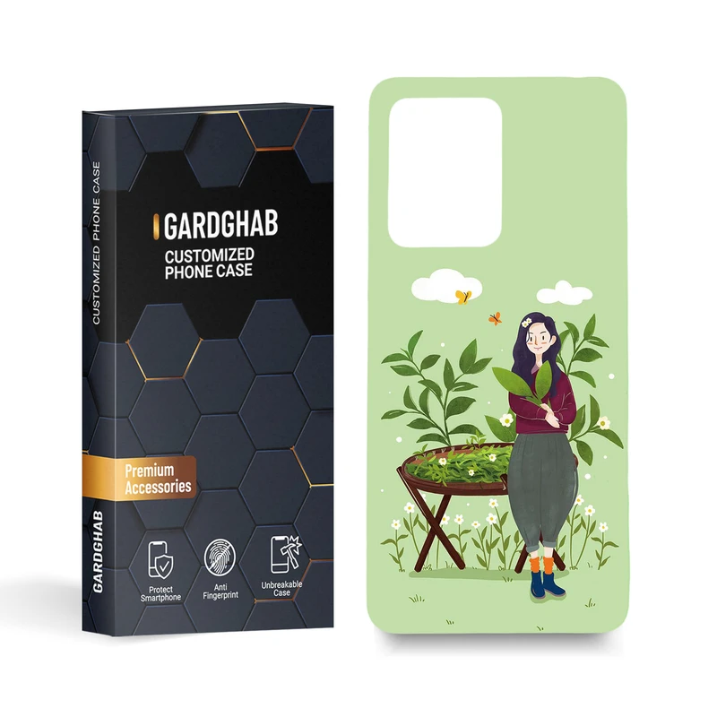  کاور گارد قاب مدل دخترانه  مناسب برای گوشی موبایل شیائومی redmi note 12pro 5g