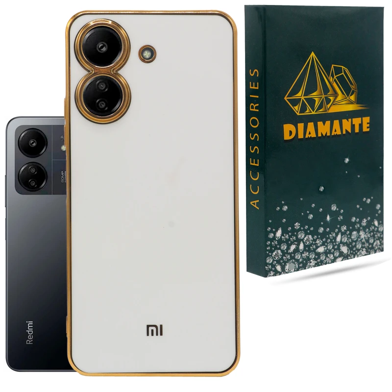 کاور دیامانته مدل Talaee2 GN مناسب برای گوشی موبایل شیائومی Redmi 13C 4G