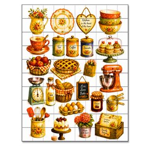 برچسب مدل آشپزی کد 30002