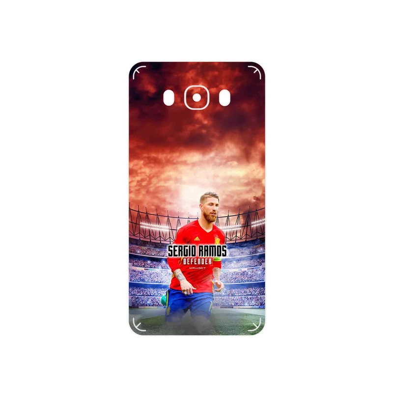 برچسب پوششی ماهوت مدل Sergio Ramos مناسب برای گوشی موبایل سامسونگ Galaxy J7 2016
