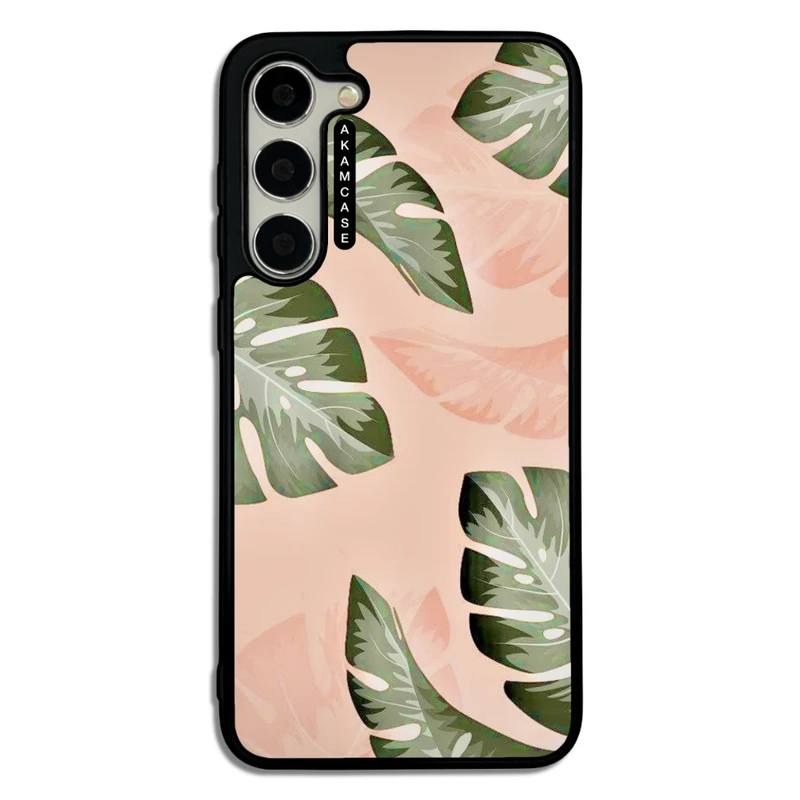 کاور آکام مدل AMC-WSGS23P-LEAVES-27 مناسب برای گوشی موبایل سامسونگ Galaxy S23 Plus