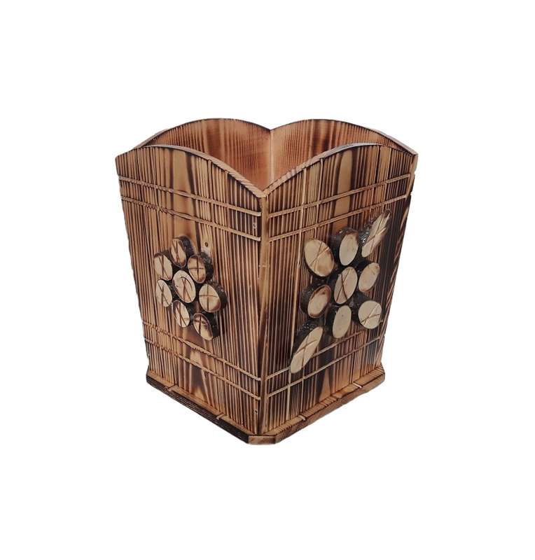 سطل چوبی مدل تیکا