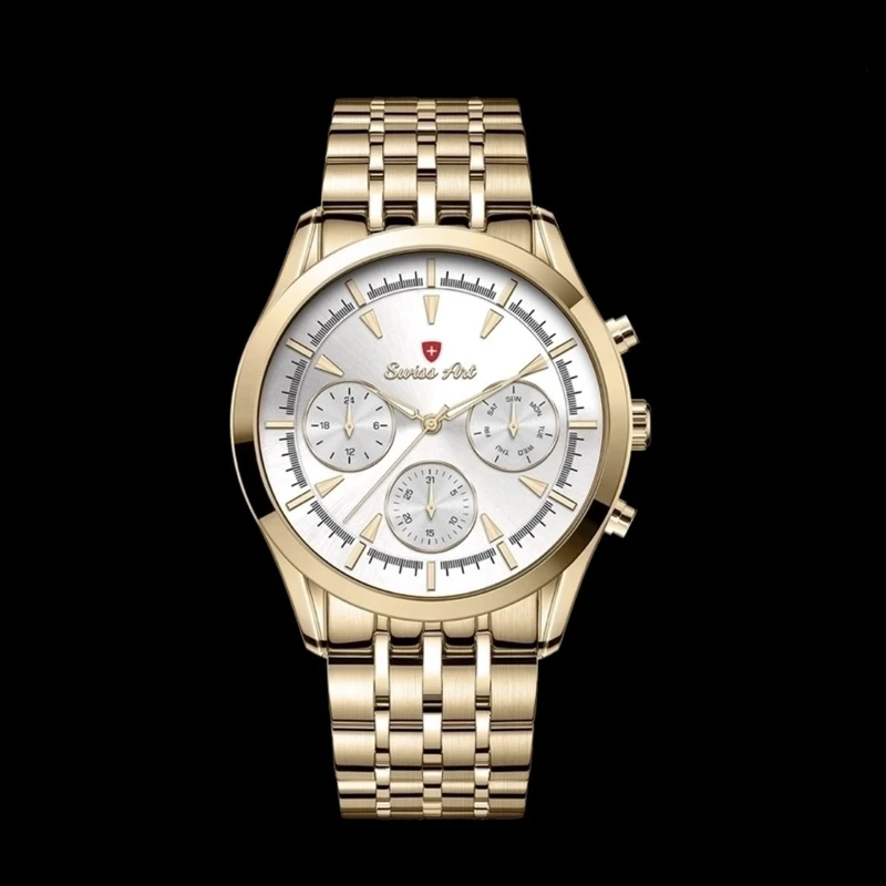 ساعت مچی عقربه‌ای کوارتز مردانه سوئیس آرت مدل MR920WATCH065gp