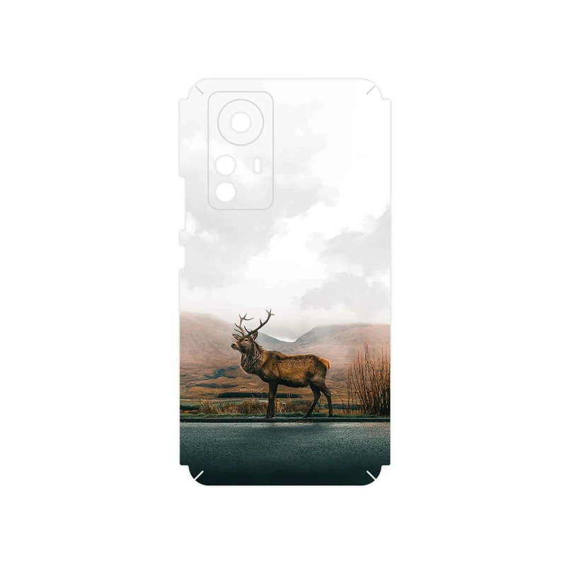 برچسب پوششی ماهوت مدل Horned_Deer مناسب برای گوشی موبایل شیائومی 12 Pro