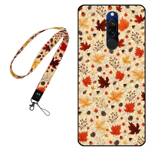 Megafone Fall 0017 Cover For Xiaomi Redmi 8 Mobile Neckband