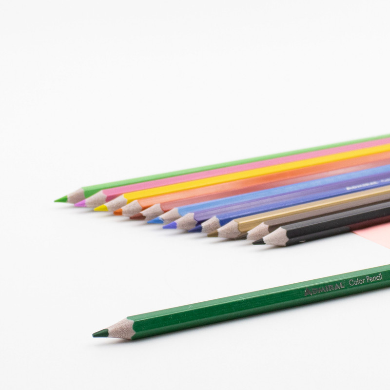 مداد رنگی 12 رنگ ادمیرال مدل 103