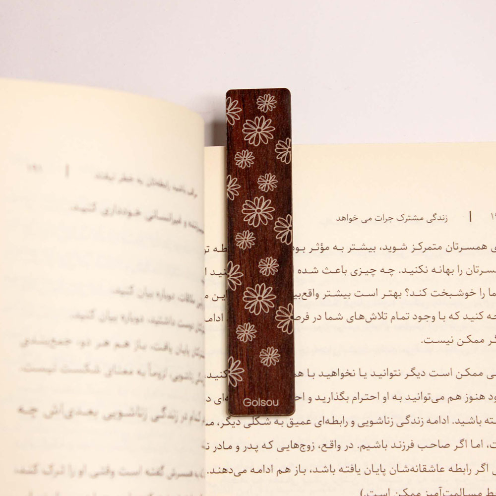 نشانگر کتاب گلسو مدل گلستون کد 2 مجموعه 2 عددی