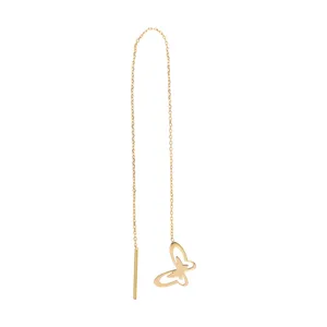 گوشواره طلا 18 عیار زنانه میو گلد مدل GD717